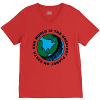 The Greatest Planet Stars V-neck Tee | Artistshot