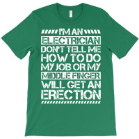 Electrician Lineman Wireman Electronics Technician T-shirt | Artistshot