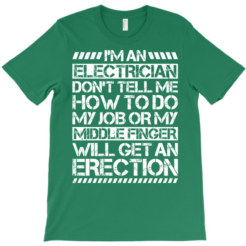 Electrician Lineman Wireman Electronics Technician T-Shirt by msihlichuksl | Artistshot