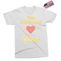 Electrician Love Girl Exclusive T-shirt | Artistshot