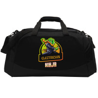 Electrician Ninja Love Active Duffel | Artistshot