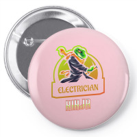 Electrician Ninja Love Pin-back Button | Artistshot