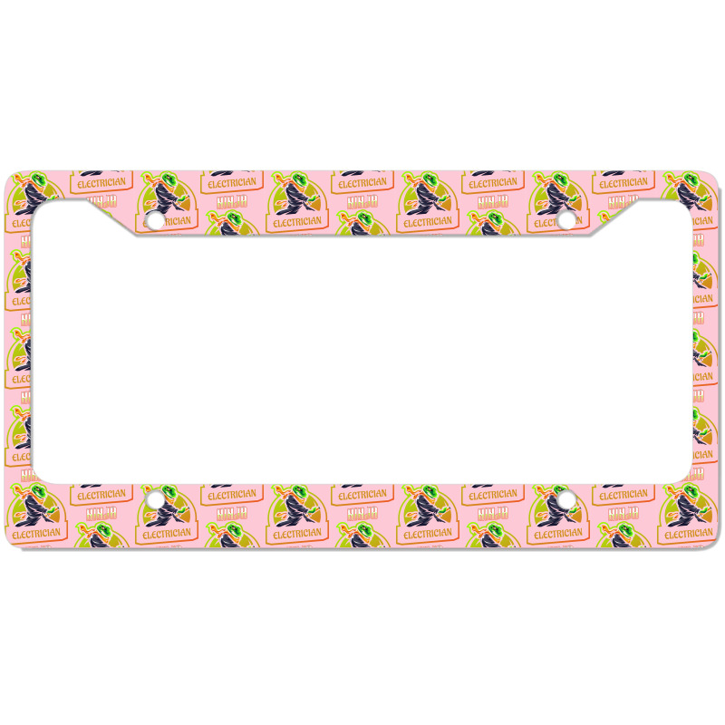 Electrician Ninja Love License Plate Frame | Artistshot