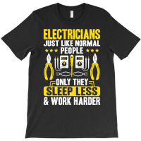 Electrician Lineman Wireman Electronics Technician T-shirt | Artistshot