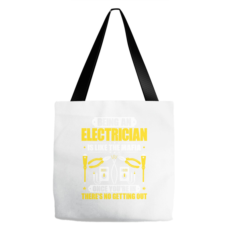 Electrician Lineman Wireman Electronics Technician Tote Bags | Artistshot