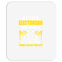 Electrician Lineman Wireman Electronics Technician Mousepad | Artistshot