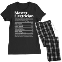 Master Electrician Nutritional And Undeniable Fact Women's Pajamas Set | Artistshot