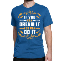 If You Can Dream It You Canduit Electrician 80s Classic T-shirt | Artistshot