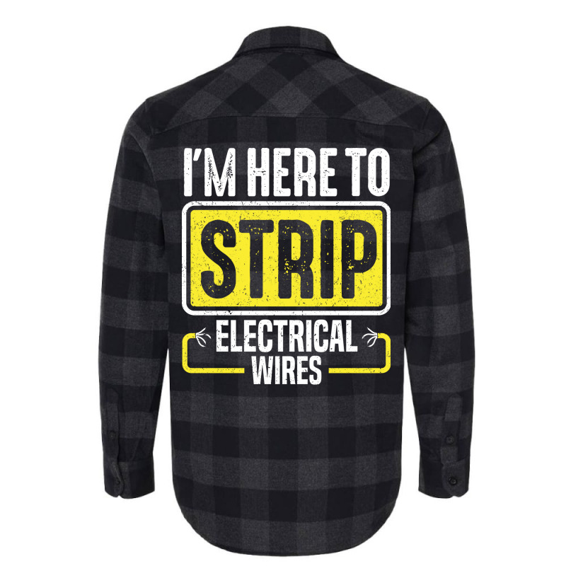 Electrician Lineman Wireman Electronics Technician Flannel Shirt by nehamafayedhy | Artistshot