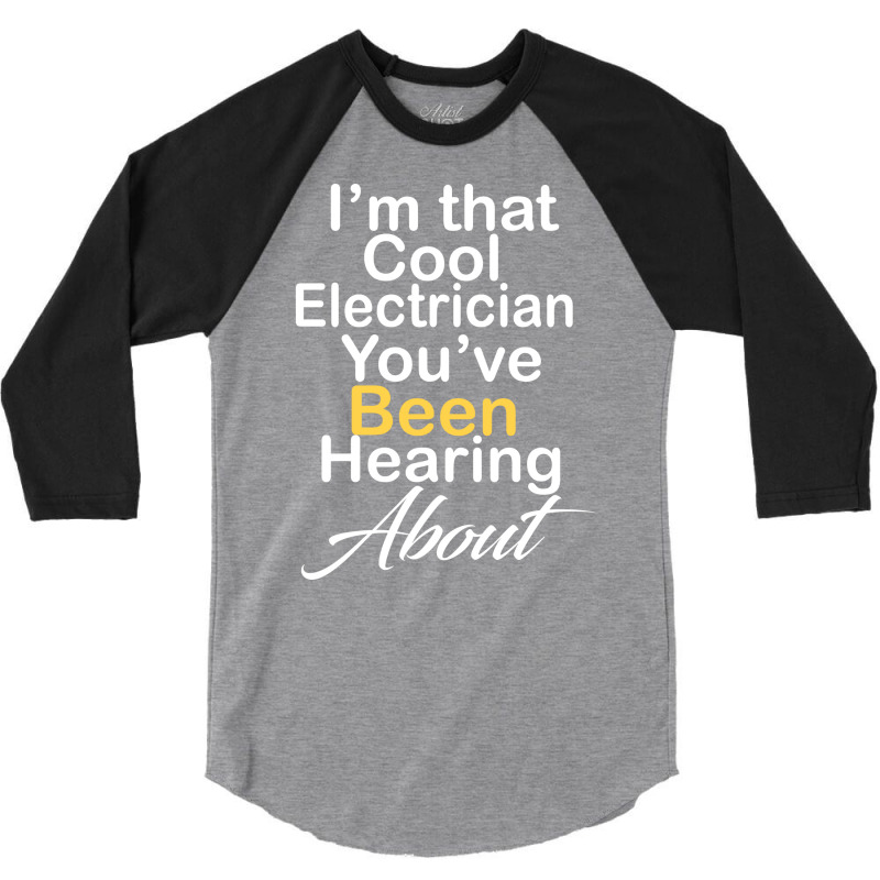 Electrician 20230215t020920436 3/4 Sleeve Shirt | Artistshot