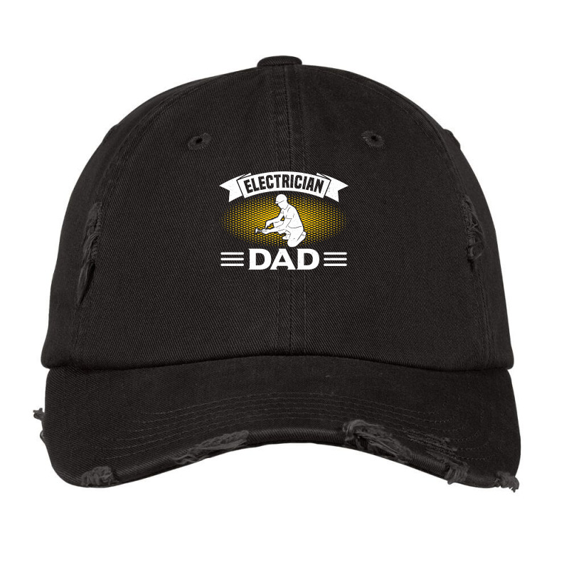 Electrician Dad Master Electrician Aesthetic Vintage Cap by rovenoarsacy | Artistshot