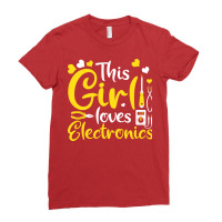 Electrician Lineman Wireman Electronics Technician Ladies Fitted T-shirt | Artistshot