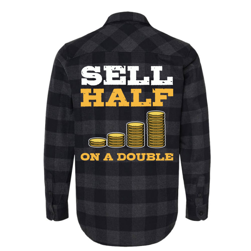 Sell Half On A Double Stock Market Investing Trade Flannel Shirt by naizaibubnelw | Artistshot