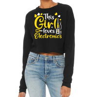 Electrician Lineman Wireman Electronics Technician Cropped Sweater | Artistshot