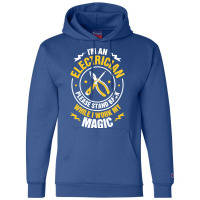 Electrician Lineman Wireman Electronics Technician Champion Hoodie | Artistshot