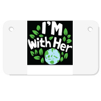 Earth Day Aesthetic Motorcycle License Plate | Artistshot