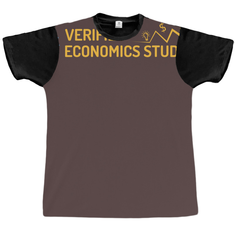 Verified Economics Student Hippie Graphic T-shirt by bestaksailau | Artistshot