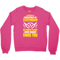 Electrician Lineman Wireman Electronics Technician Crewneck Sweatshirt | Artistshot