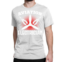 Aviation Electrician Airplane Repair 70s Classic T-shirt | Artistshot