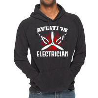 Aviation Electrician Airplane Repair 70s Vintage Hoodie | Artistshot