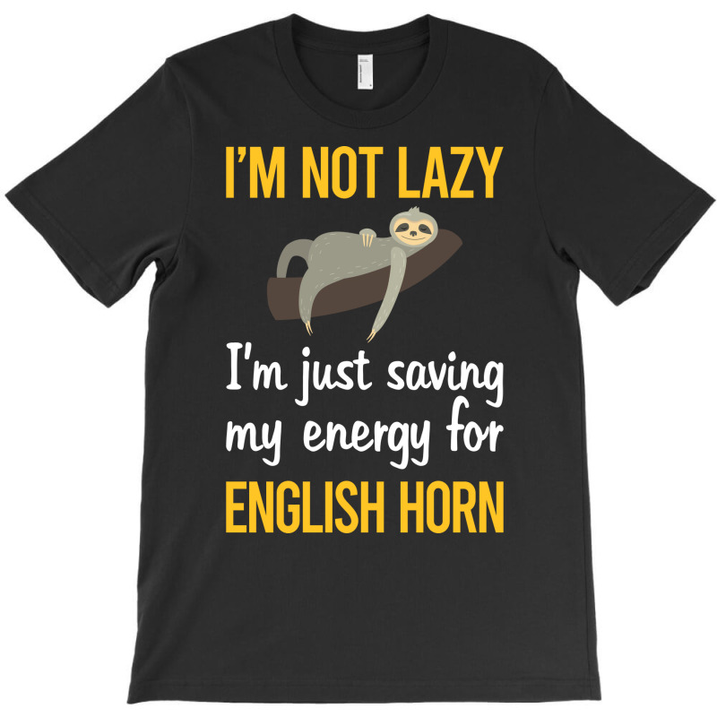 Saving Energy For English Horn Cor Anglais Green T-Shirt by mhirrystarao | Artistshot