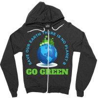 Go Green Nostalgia Zipper Hoodie | Artistshot