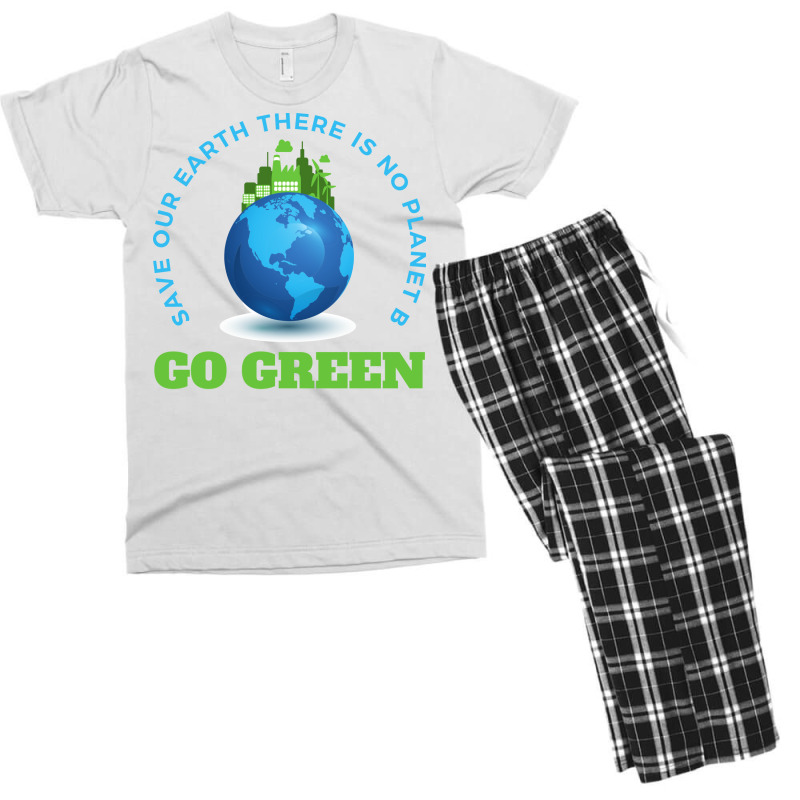 Go Green Nostalgia Men's T-shirt Pajama Set by pawnrakhlefb | Artistshot