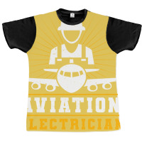 Aviation Electrician Airplane Repair Cute Graphic T-shirt | Artistshot