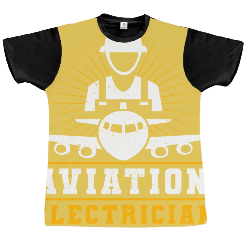 Aviation Electrician Airplane Repair Cute Graphic T-shirt | Artistshot