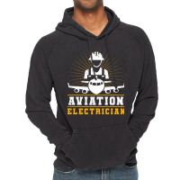 Aviation Electrician Airplane Repair Cute Vintage Hoodie | Artistshot