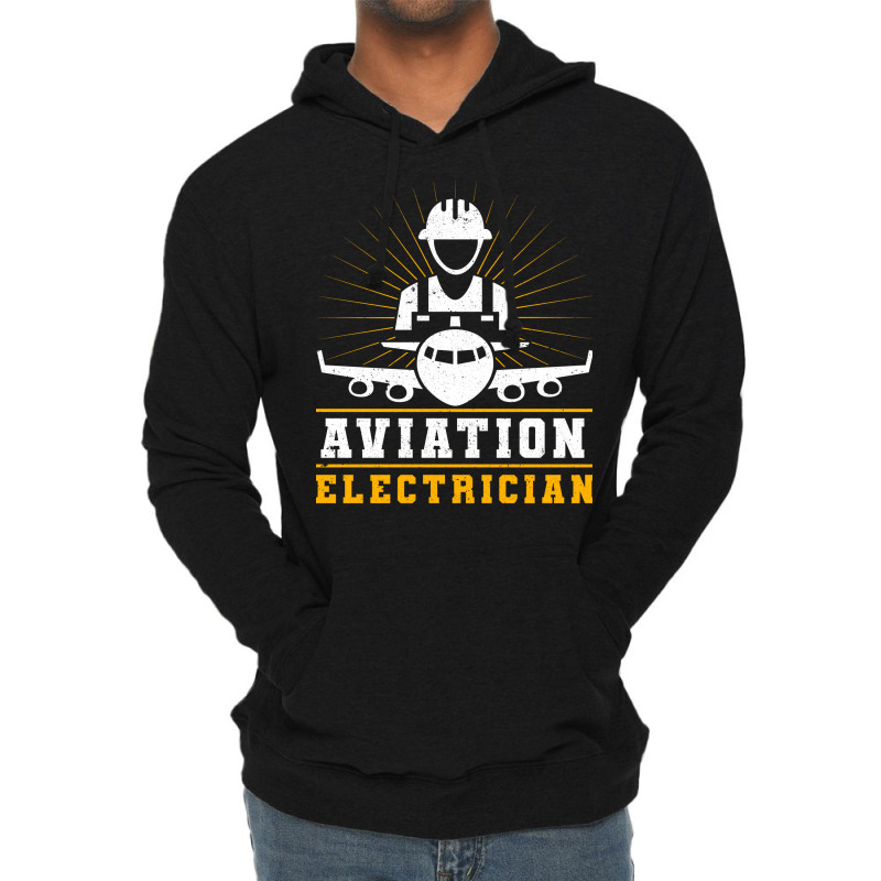 Aviation Electrician Airplane Repair Cute Lightweight Hoodie | Artistshot