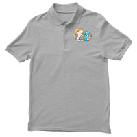 Little Girl Cares For The Injured Planet Earth Mus Men's Polo Shirt | Artistshot