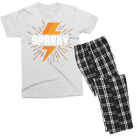 Electrician Electricity Electronics Electric Gift Men's T-shirt Pajama Set | Artistshot