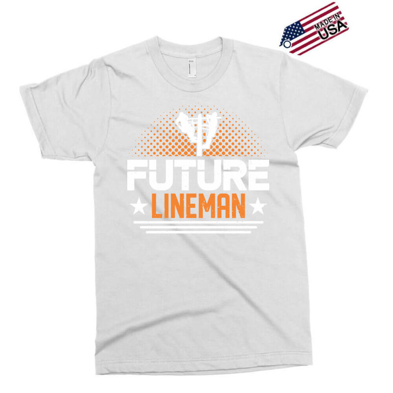 Future Lineman Electrician Lineman Retro Exclusive T-shirt | Artistshot