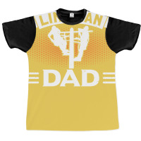 Lineman Dad Electrician Lineman Humor Graphic T-shirt | Artistshot