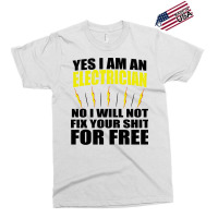 Yes I Am Electrician Nostalgia Exclusive T-shirt | Artistshot