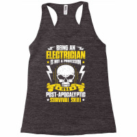 Electrician Lineman Wireman Electronics Technician Racerback Tank | Artistshot