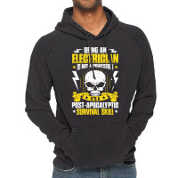 Electrician Lineman Wireman Electronics Technician Vintage Hoodie | Artistshot