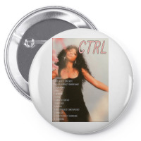 Cool Model Girl Sza Pin-back Button | Artistshot