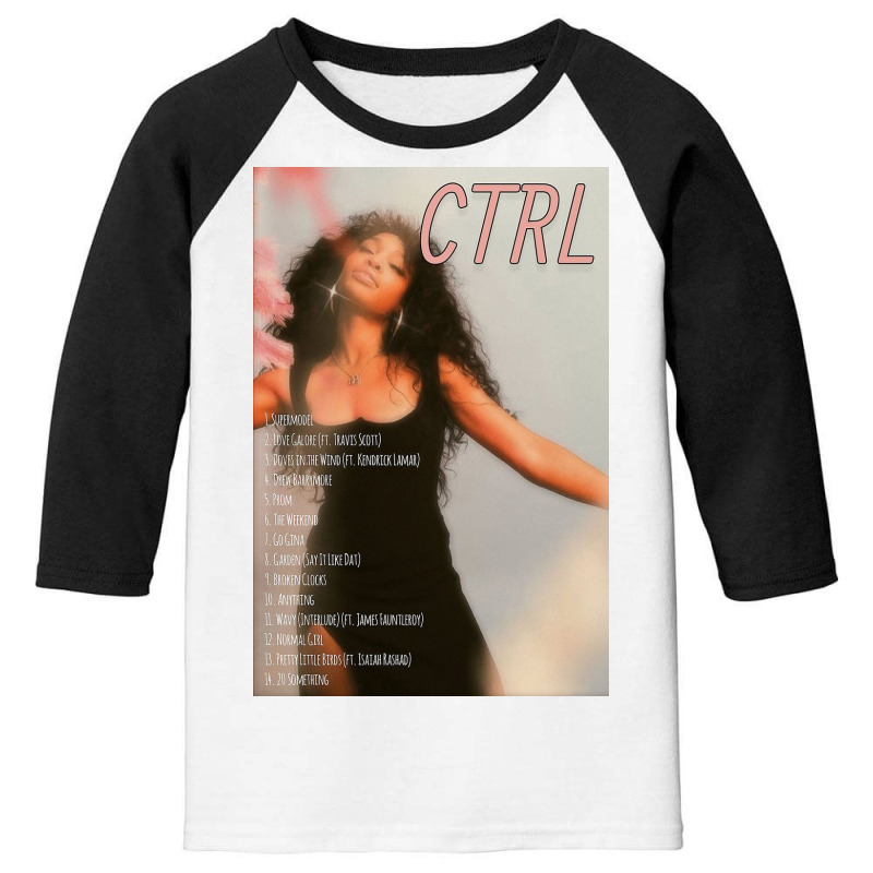 Cool Model Girl Sza Youth 3/4 Sleeve | Artistshot