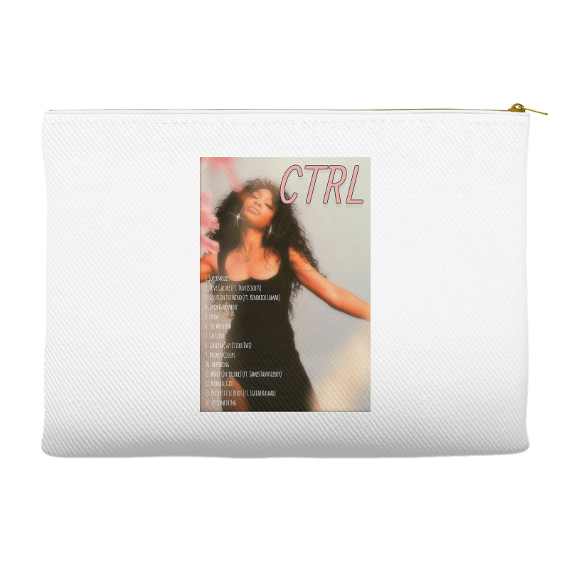 Cool Model Girl Sza Accessory Pouches | Artistshot