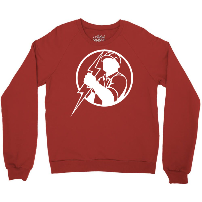 Electrician Music Crewneck Sweatshirt | Artistshot