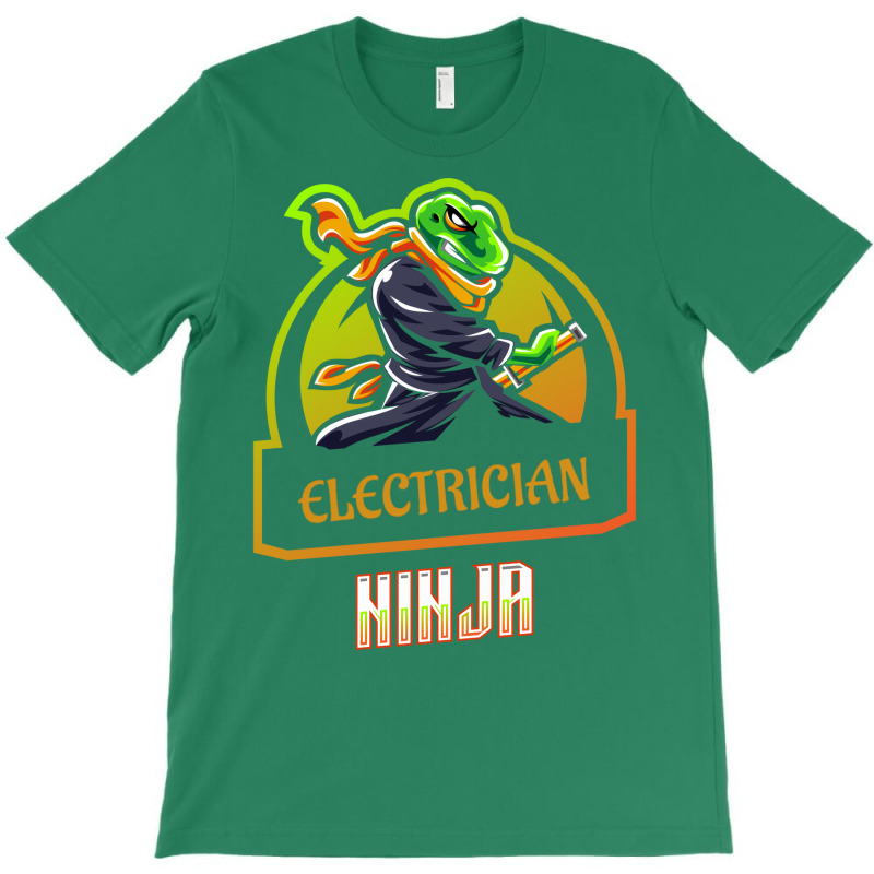 Electrician Ninja Girl T-shirt | Artistshot