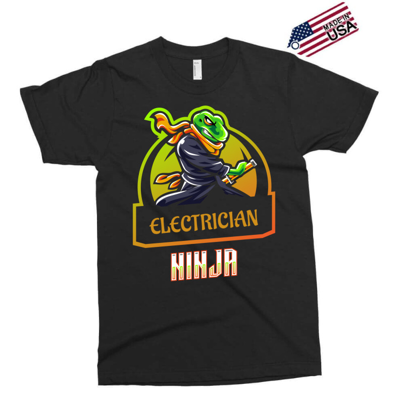 Electrician Ninja Girl Exclusive T-shirt | Artistshot