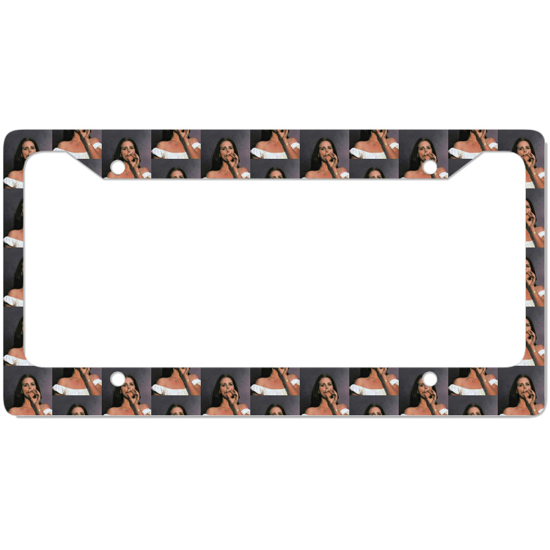 Smoking Girls Lana Vintage License Plate Frame | Artistshot