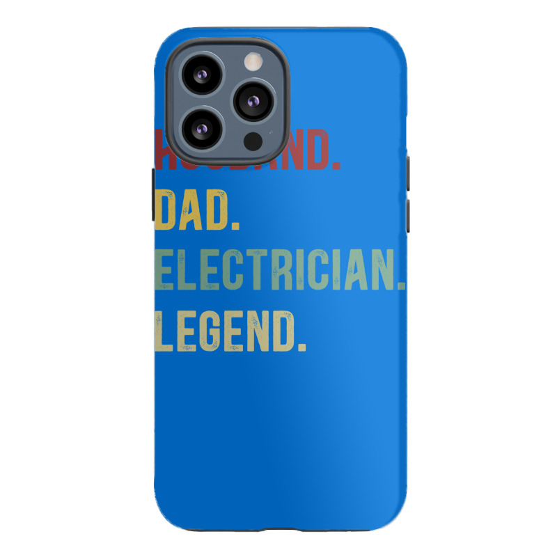 Electrician Funny Vintage Retro  Husband Dad Elect Iphone 13 Pro Max Case | Artistshot