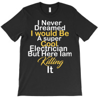 Electrician Vintage Retro T-shirt | Artistshot