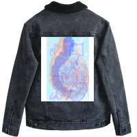 Calm Catastrophe Cool Unisex Sherpa-lined Denim Jacket | Artistshot