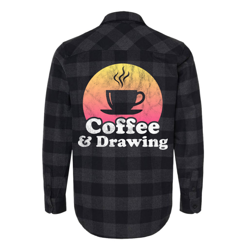 Coffee And Drawing Yellow Flannel Shirt | Artistshot