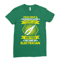 Electrician Lineman Wireman Electronics Technician Ladies Fitted T-shirt | Artistshot